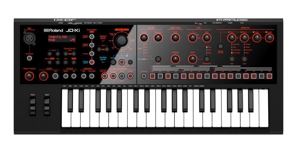 Roland Jd-Xi Synth And Bitwig Studio