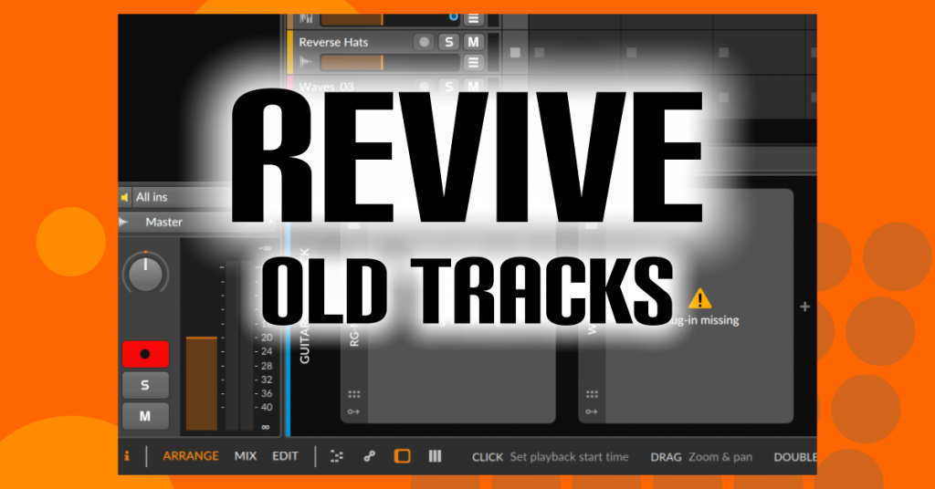 Open Old Projects In Bitwig Studio