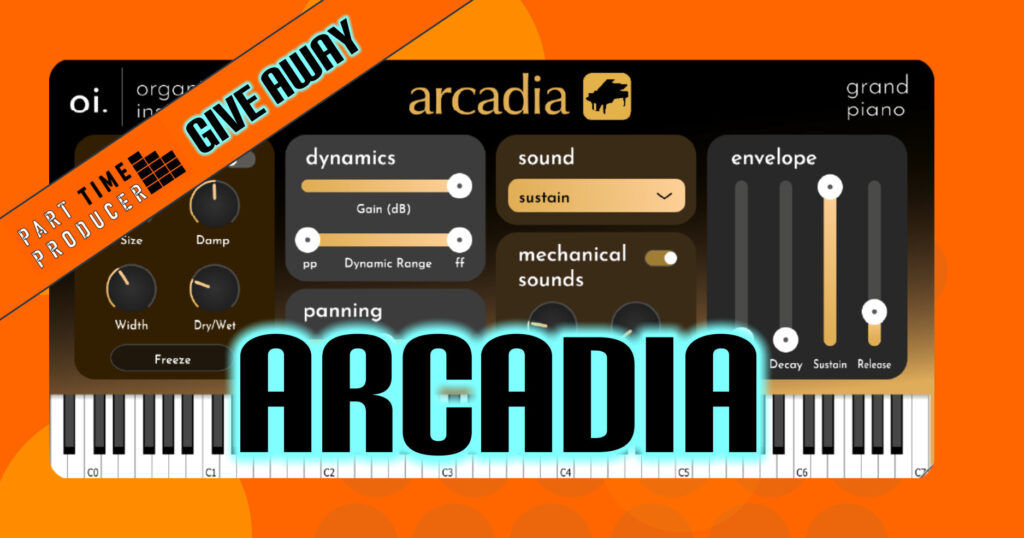 Giveaway Arcadia Part Time Producer